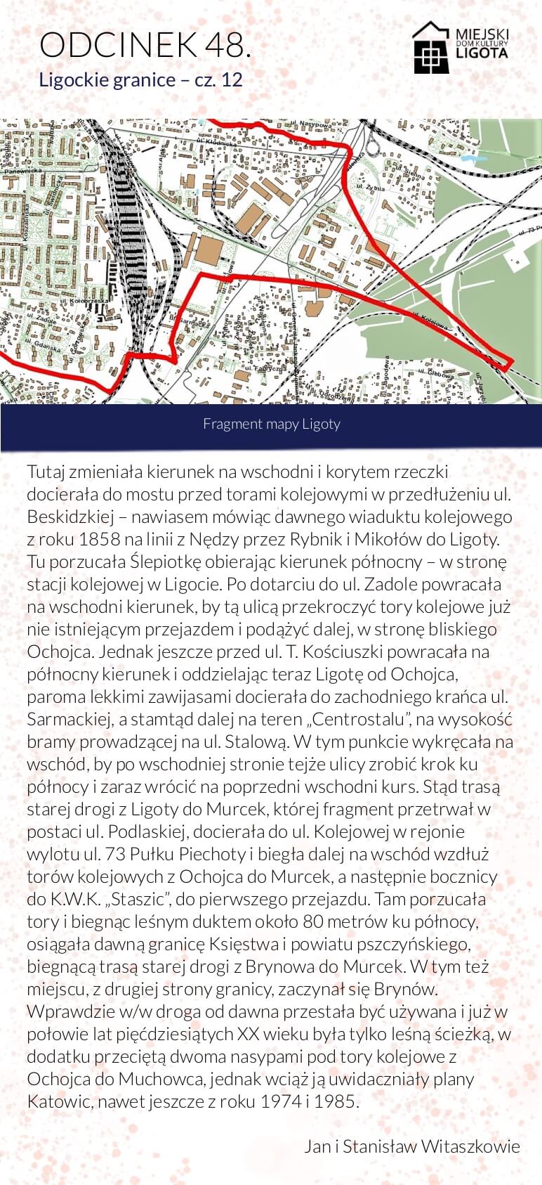 Fragment mapy Ligoty